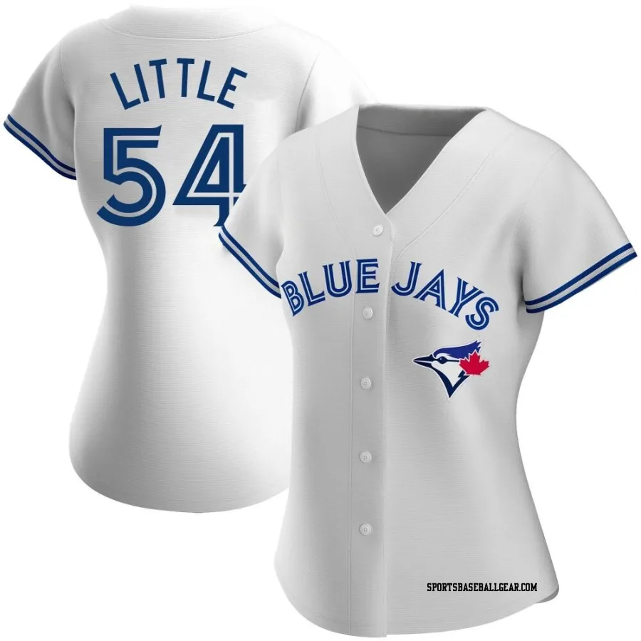 Brendon Little Women's Toronto Blue Jays White Authentic Home Jersey