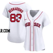 Brennan Bernardino Women's Boston Red Sox White Limited Home Jersey