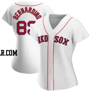 Brennan Bernardino Women's Boston Red Sox White Replica Home Jersey