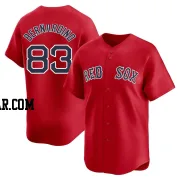 Brennan Bernardino Youth Boston Red Sox Red Limited Alternate Jersey