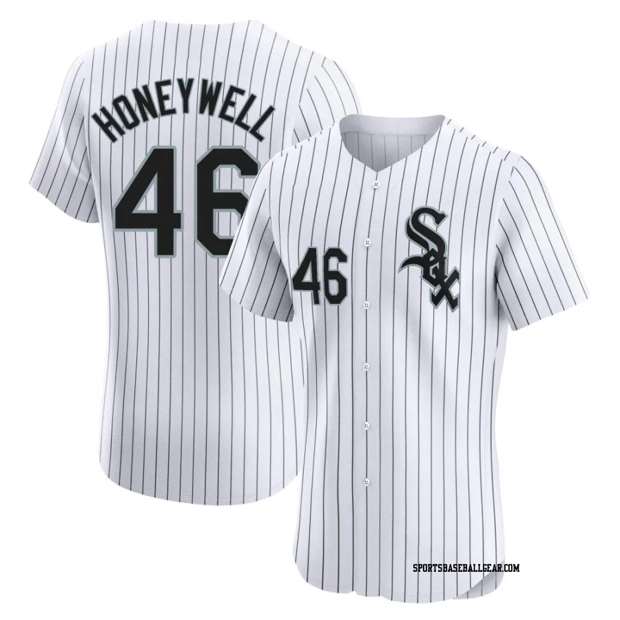 Brent Honeywell Men's Chicago White Sox White Elite Home Jersey