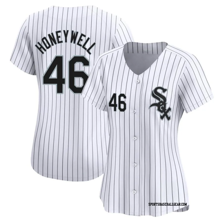 Brent Honeywell Women's Chicago White Sox White Limited Home Jersey