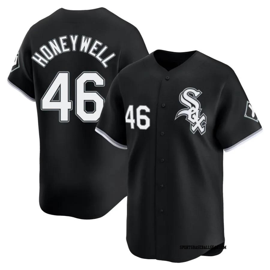 Brent Honeywell Youth Chicago White Sox Black Limited Alternate Jersey