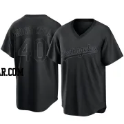 Brent Honeywell Youth Los Angeles Dodgers Black Replica Pitch Fashion Jersey