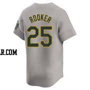 Brent Rooker Men's Oakland Athletics Gray Limited Away Jersey