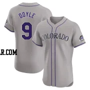 Brenton Doyle Men's Colorado Rockies Gray Elite Road Jersey