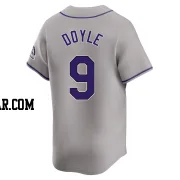 Brenton Doyle Men's Colorado Rockies Gray Limited Road Jersey