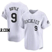 Brenton Doyle Men's Colorado Rockies White Limited Home Jersey