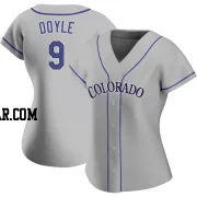 Brenton Doyle Women's Colorado Rockies Gray Authentic Road Jersey