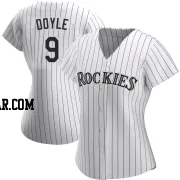 Brenton Doyle Women's Colorado Rockies White Authentic Home Jersey