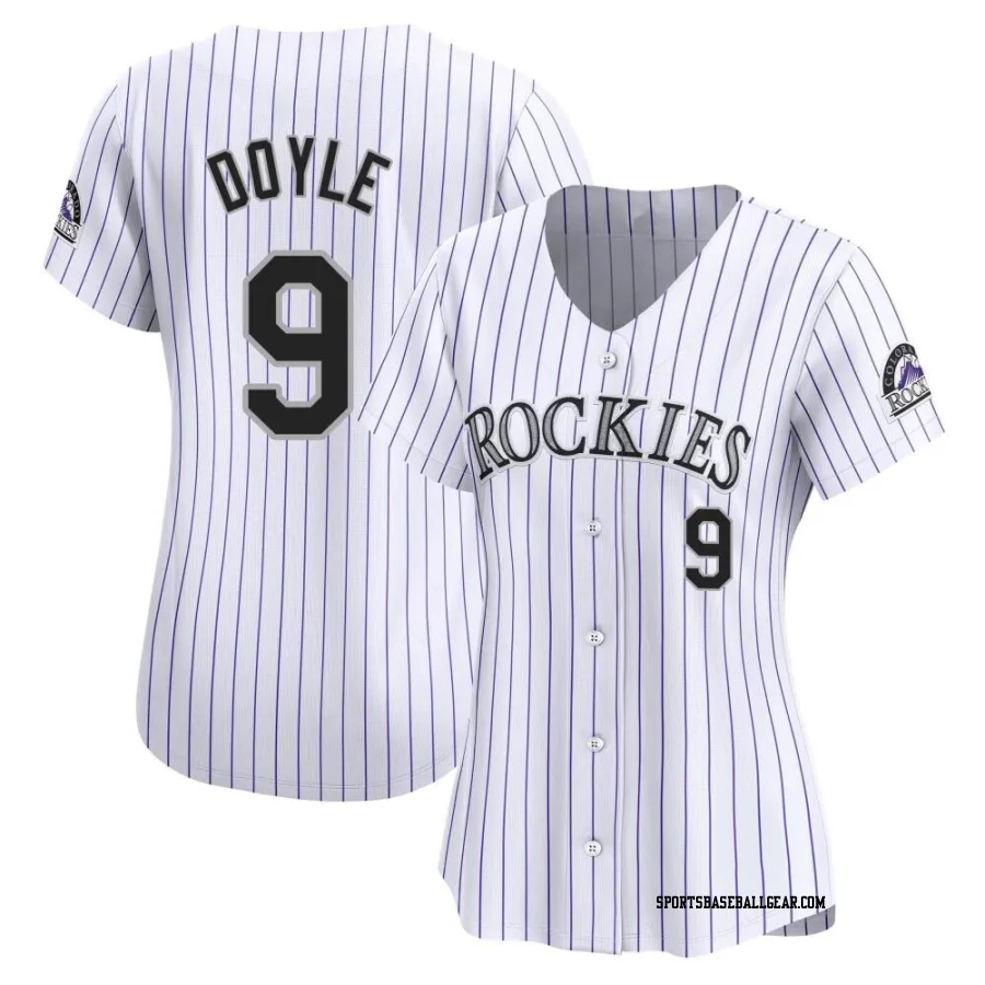 Brenton Doyle Women's Colorado Rockies White Limited Home Jersey