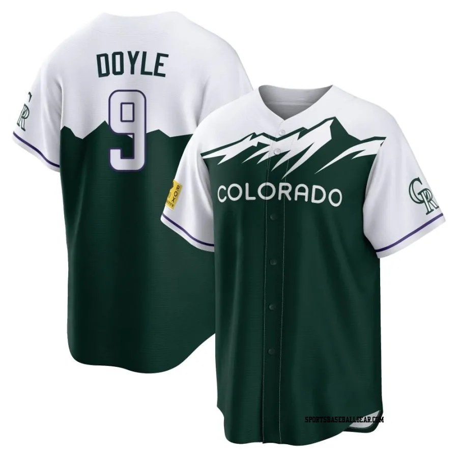 Brenton Doyle Youth Colorado Rockies Green Replica 2022 City Connect Jersey