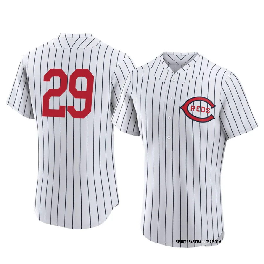 Bret Boone Men's Cincinnati Reds White Authentic 2022 Field Of Dreams Jersey