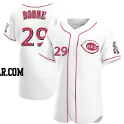 Bret Boone Men's Cincinnati Reds White Authentic Home Jersey