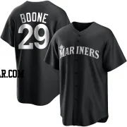 Bret Boone Men's Seattle Mariners Black/White Replica Jersey