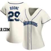 Bret Boone Women's Seattle Mariners Cream Replica Alternate Jersey