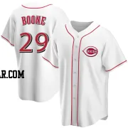 Bret Boone Youth Cincinnati Reds White Replica Home Jersey