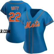 Brett Baty Women's New York Mets Royal Authentic Alternate Jersey