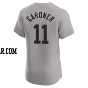 Brett Gardner Men's New York Yankees Gray Elite Road Jersey