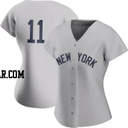 Brett Gardner Women's New York Yankees Gray Authentic 2021 Field of Dreams Jersey