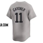 Brett Gardner Youth New York Yankees Gray Limited Away Jersey