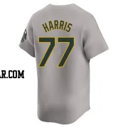 Brett Harris Men's Oakland Athletics Gray Limited Away Jersey