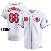 Brett Kennedy Men's Cincinnati Reds White Limited Home Jersey