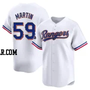 Brett Martin Men's Texas Rangers Gold Limited White 2024 Collection Jersey