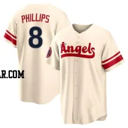 Brett Phillips Men's Los Angeles Angels Cream Replica 2022 City Connect Jersey