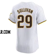 Brett Sullivan Men's San Diego Padres White Elite Home Jersey