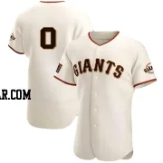 Brett Wisely Men's San Francisco Giants Cream Authentic Home Jersey