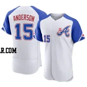 Brian Anderson Men's Atlanta Braves White Authentic 2023 City Connect Jersey