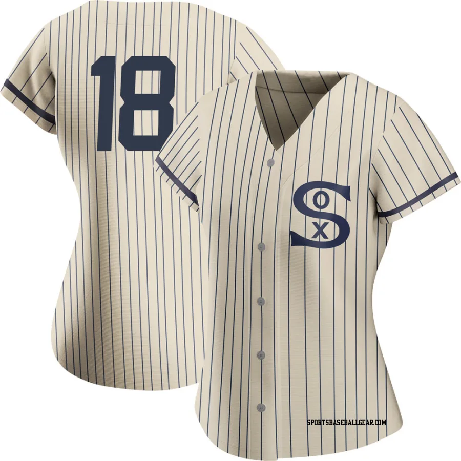 Brian Goodwin Women's Chicago White Sox Cream Authentic 2021 Field of Dreams Jersey