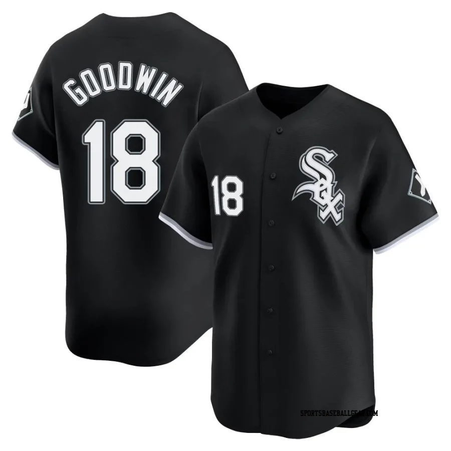 Brian Goodwin Youth Chicago White Sox Black Limited Alternate Jersey