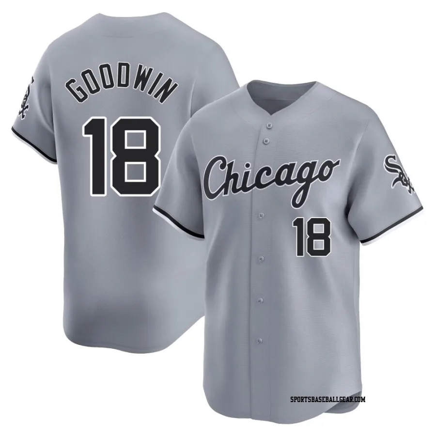 Brian Goodwin Youth Chicago White Sox Gray Limited Road Jersey