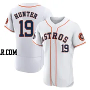 Brian Hunter Men's Houston Astros White Authentic 2022 World Series Champions Home Jersey