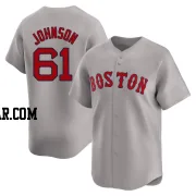 Brian Johnson Men's Boston Red Sox Gray Limited Away Jersey