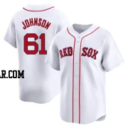 Brian Johnson Men's Boston Red Sox White Limited Home Jersey