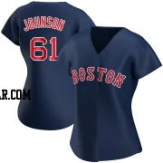 Brian Johnson Women's Boston Red Sox Navy Authentic Alternate Jersey