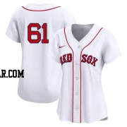 Brian Johnson Women's Boston Red Sox White Limited 2nd Home Jersey