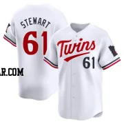 Brock Stewart Men's Minnesota Twins White Limited Home Jersey