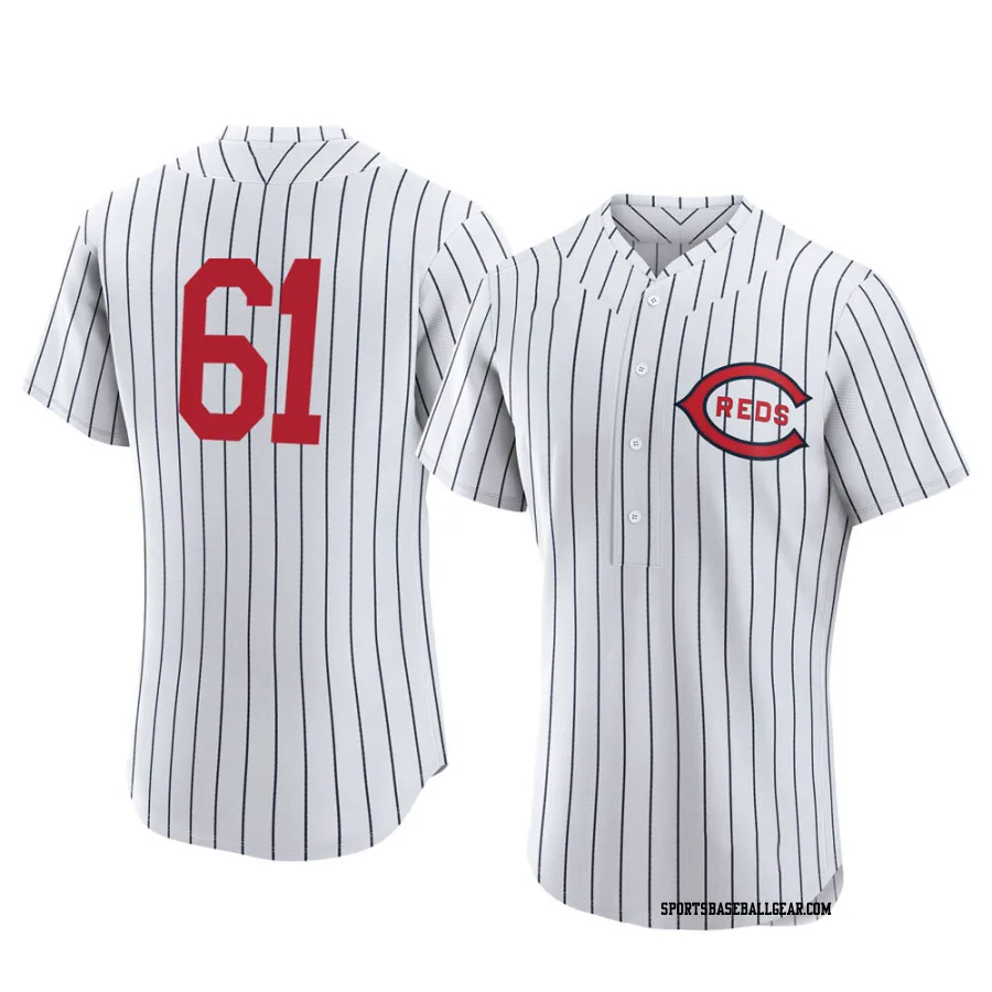 Bronson Arroyo Men's Cincinnati Reds White Authentic 2022 Field Of Dreams Jersey