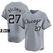 Brooks Baldwin Men's Chicago White Sox Gray Limited Road Jersey