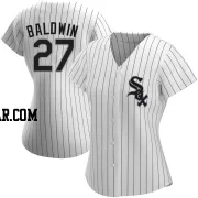 Brooks Baldwin Women's Chicago White Sox White Replica Home Jersey