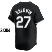 Brooks Baldwin Youth Chicago White Sox Black Limited Alternate Jersey