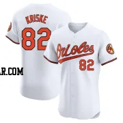 Brooks Kriske Men's Baltimore Orioles White Elite Home Jersey