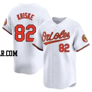 Brooks Kriske Men's Baltimore Orioles White Limited Home Jersey