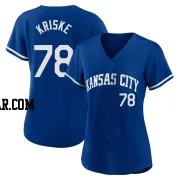 Brooks Kriske Men's Kansas City Royals Royal Replica 2022 Alternate Jersey