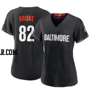 Brooks Kriske Women's Baltimore Orioles Black Authentic 2023 City Connect Jersey