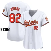 Brooks Kriske Women's Baltimore Orioles White Limited Home Jersey